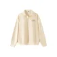 [Fleece-Lined and Thickened]Light Beige (Warm Sun Chest Logo)