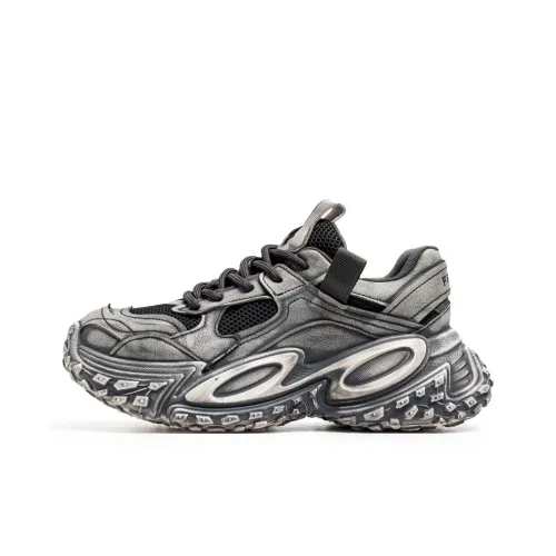 FCMM Anti Slip And Wear Resistant Height Increasing Chunky Sneakers Men's