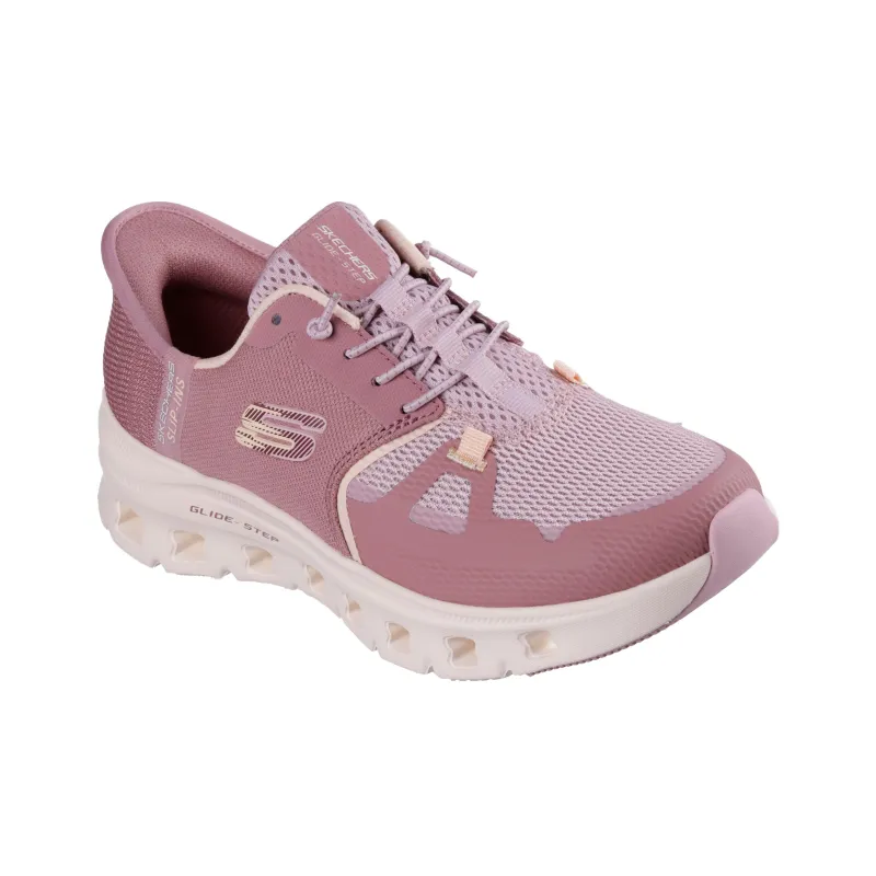 Skechers Slip ins Anti Slip Wear Resistant Low Top Casual Shoes Women's Dark Red-2