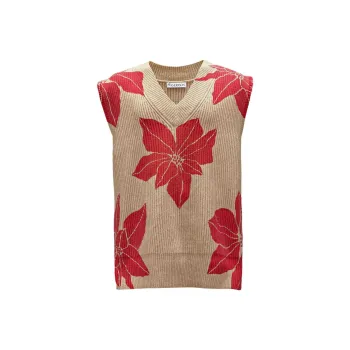 JW Anderson Floral print Sleeveless Jumper