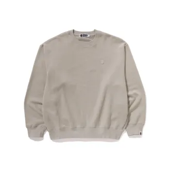 A BATHING APE One Point Relaxed Fit Crewneck Sweatshirt