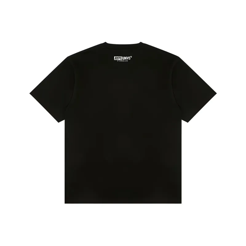 Aape Moonface Logo Short Sleeves Tee-1