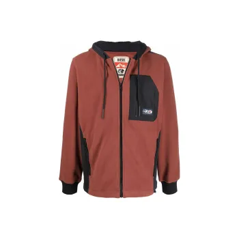 DIESEL Jackets Men Brick Red