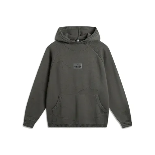 LiNing BadFive Knitwear Men's Obsidian Gray