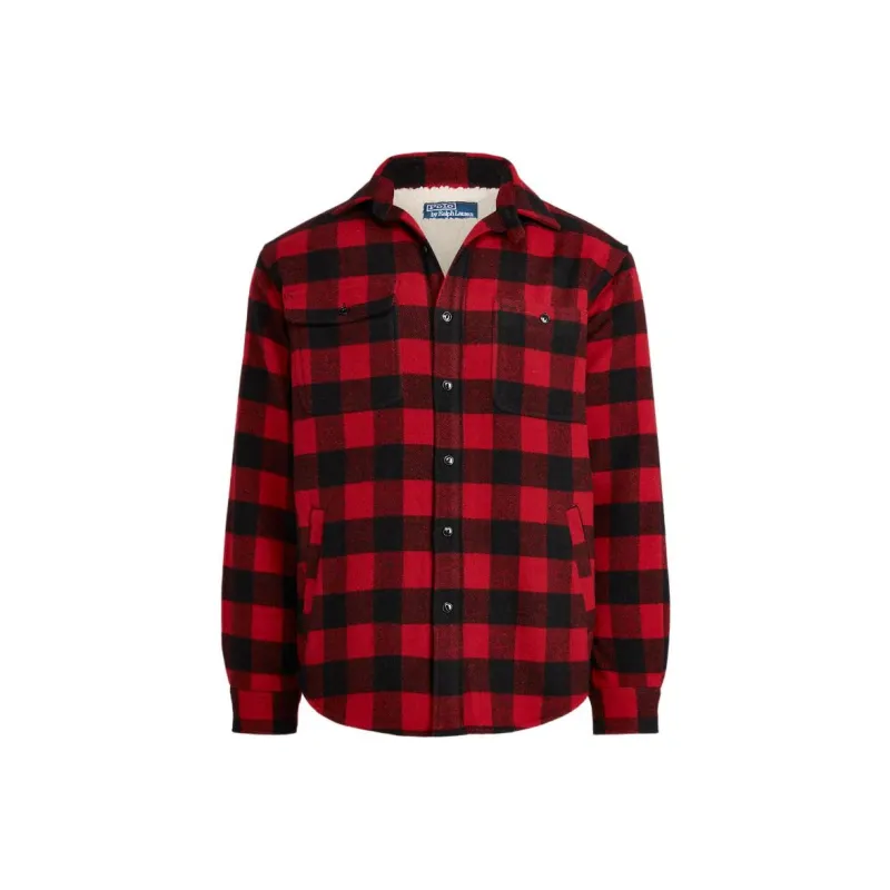 Polo Ralph Lauren Jackets Men Black Red-0