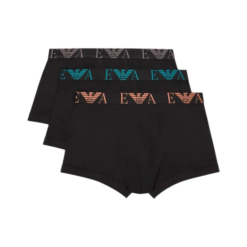 EMPORIO ARMANI Three pack Of Boxer Briefs With Bold Monogram Logo-0