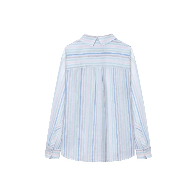 Teenie Weenie Shirt Women's Color Block-1