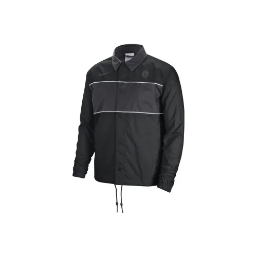 Nike Nba Brooklyn Blue Courtside Jacket