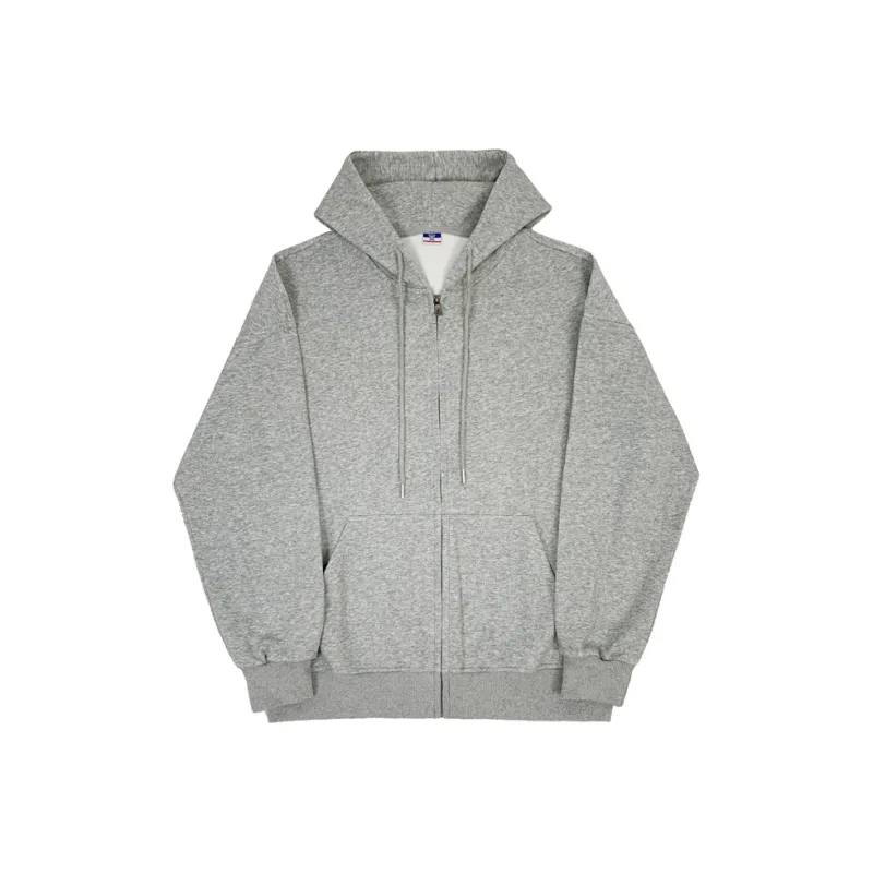 MUCUNSHU Sweatshirts Men KM001 Gray Hoodie-0