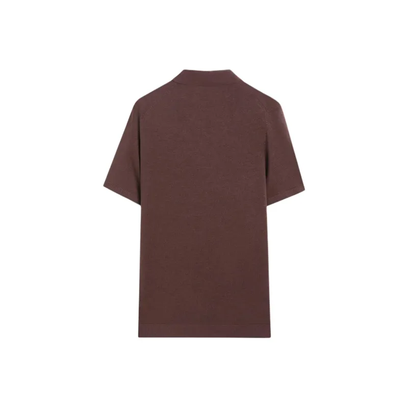 Massimo Dutti Polo Shirt Men's Brown-1
