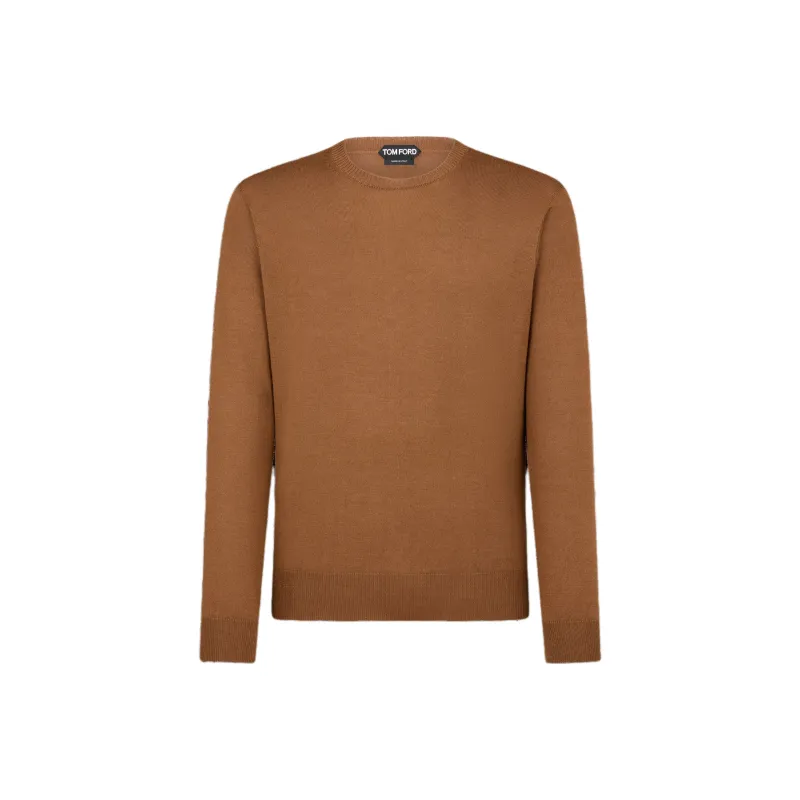 TOM FORD FW24 Knitwear Men's Whiskey Color-0