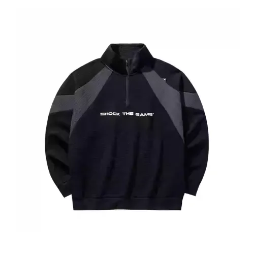 Anta Basketball Collection Sweatshirt Men's Basic Black/Crab Gray