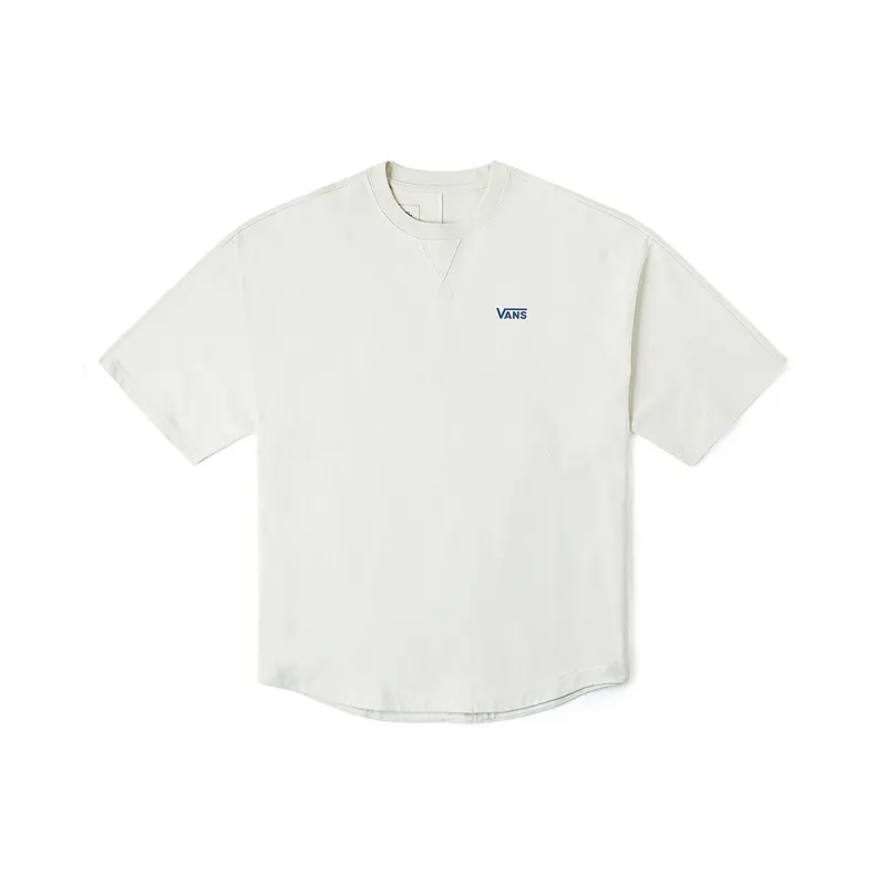 Vans Regular T Shirt Unisex Ecru-0