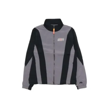 JORDAN Jackets Men Gray Black