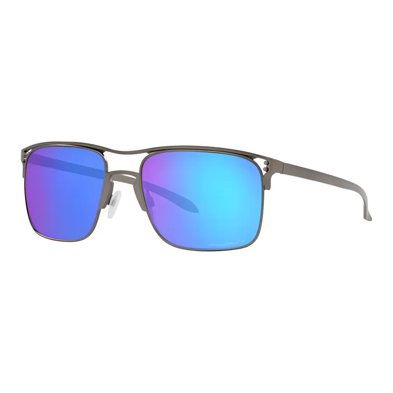 Oakley Titanium Irregular Shape Sunglasses Men's Umber-0