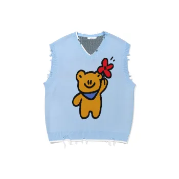 Guuka x Agaho Tank Tops Unisex Light Blue