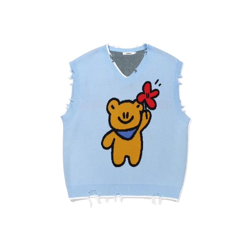 Guuka x Agaho Tank Tops Unisex Light Blue-0