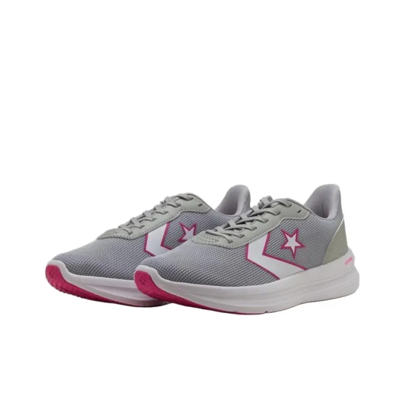 Converse DAYSTAR Shock Absorbers With Slip Resistant Features Low Top Running Shoes Unisex Gray Pink-2