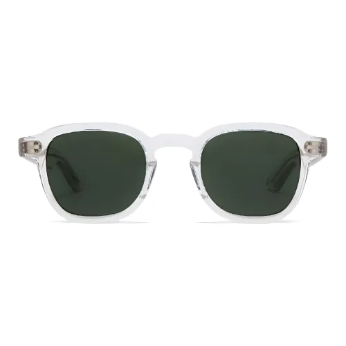 MOSCOT Acetate Irregular Shape Sunglasses Peoples Unisex Transparent