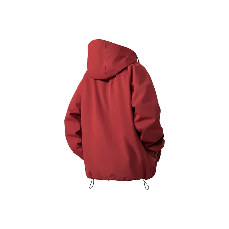 CHARLIE GOLF Water Resistant Windproof Wear Resistant Windbreaker Jacket Unisex-17
