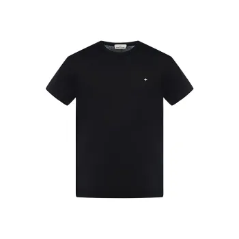STONE ISLAND T Shirts Men Ink Black