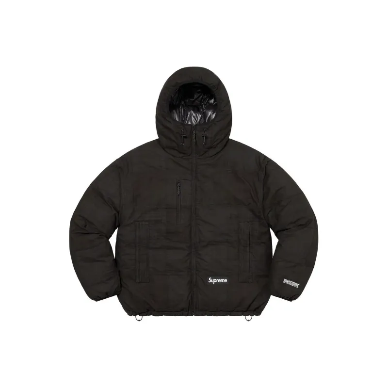 Supreme Madras Reversible Windstopper Puffer Jacket-4