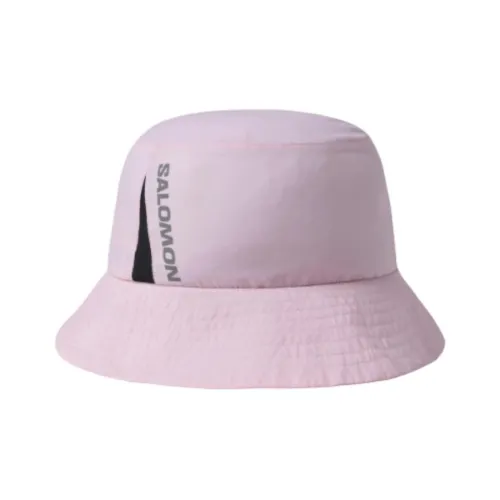 SALOMON Nylon Bucket Hats Unisex Pink