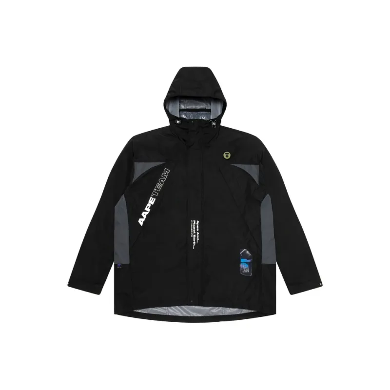 Aape Graphic print Hooded Padded Jacket-0