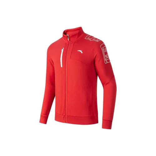 Anta Variety Training Collection Jacket Men's Red