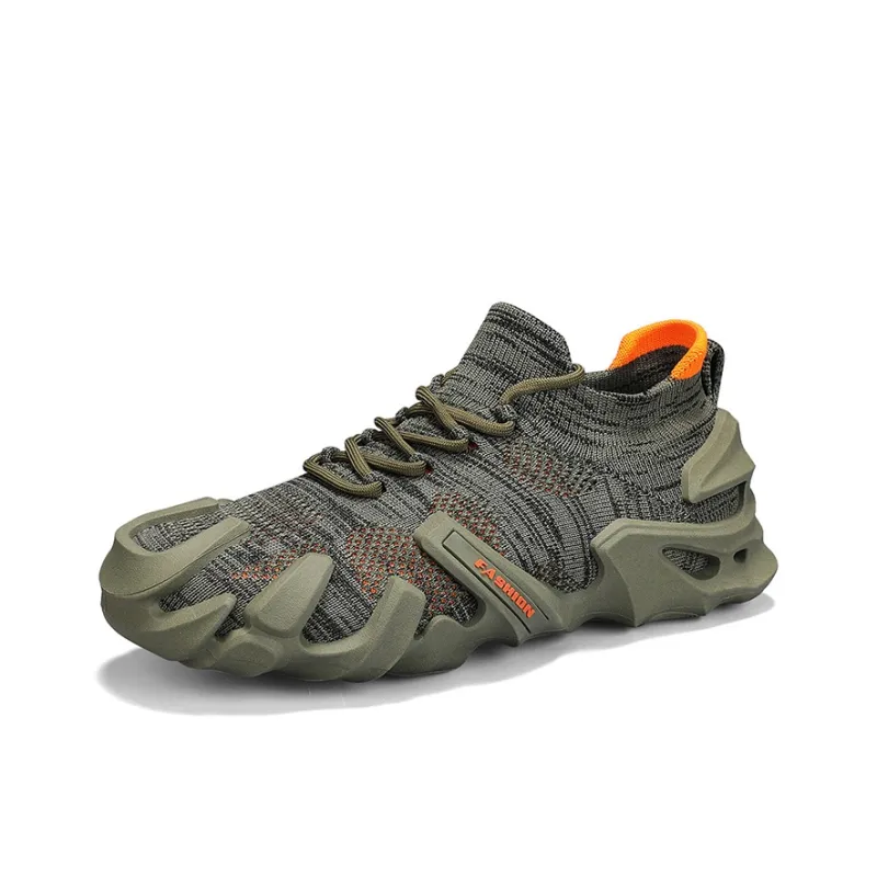 Boogie Bear Breathable Height Increase Low Top Chunky Sneakers Men's-8