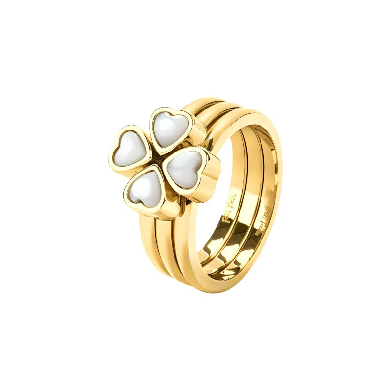 Folli Follie Stainless Steel Rings Women's Gold-0