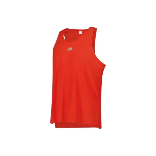 New Balance Tank Tops Men's Red