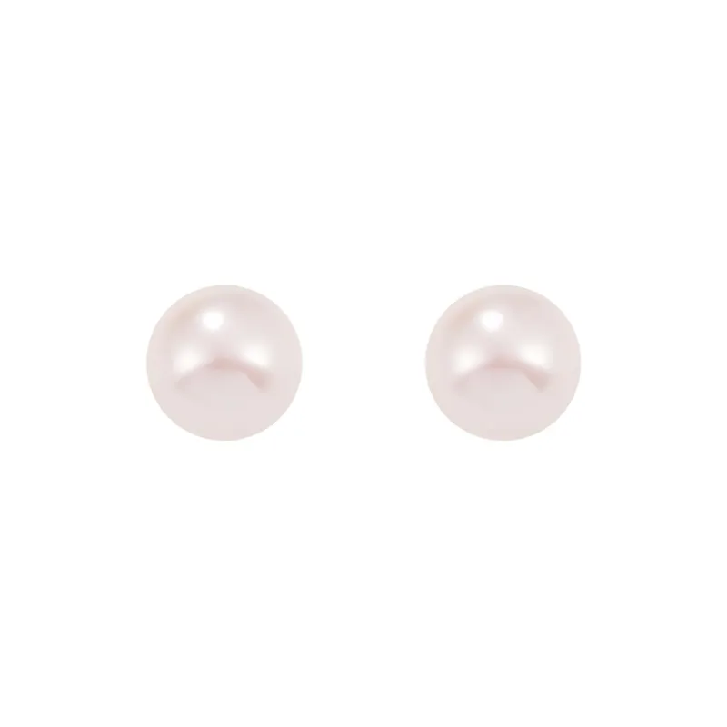 VIOLET S925 Silver Stud Earrings Women's-5