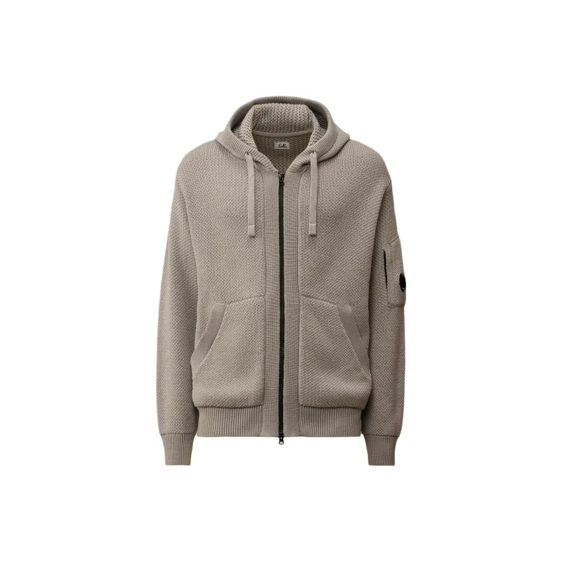 C.P.Company Knitted Zip up Hoodie-0