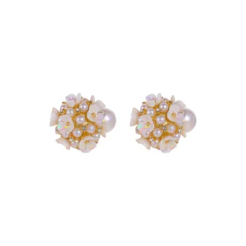 WAW Gold Plated Copper Earrings Women's
