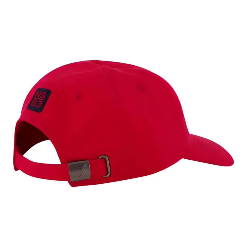 NAUTICA Cotton Baseball Caps Unisex Red-1