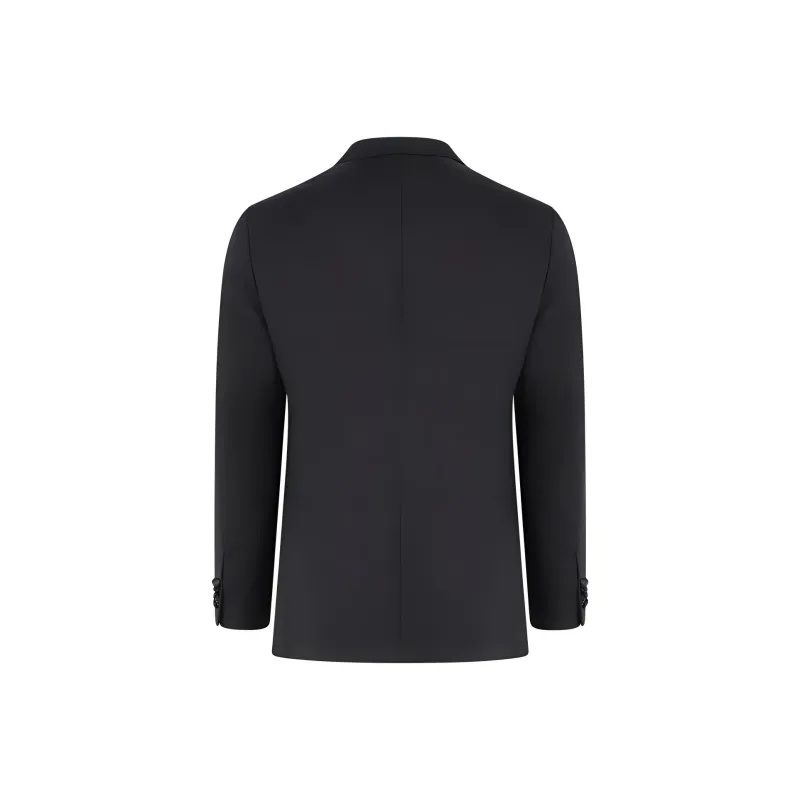 CARUSO Business Suit Men's Black-1