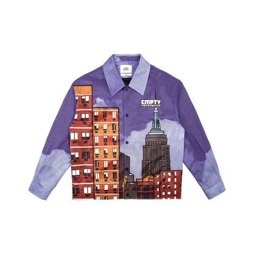 EMPTY REFERENCE Jackets Unisex Blue
