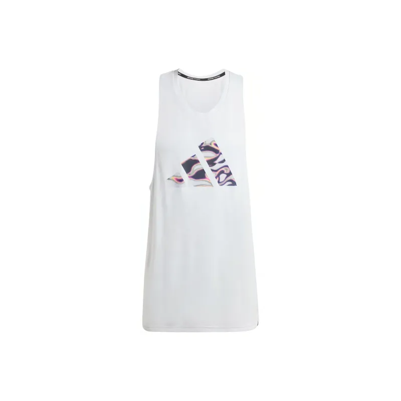 Adidas Sport Performance DAME 5 Tank Tops Men's White-0