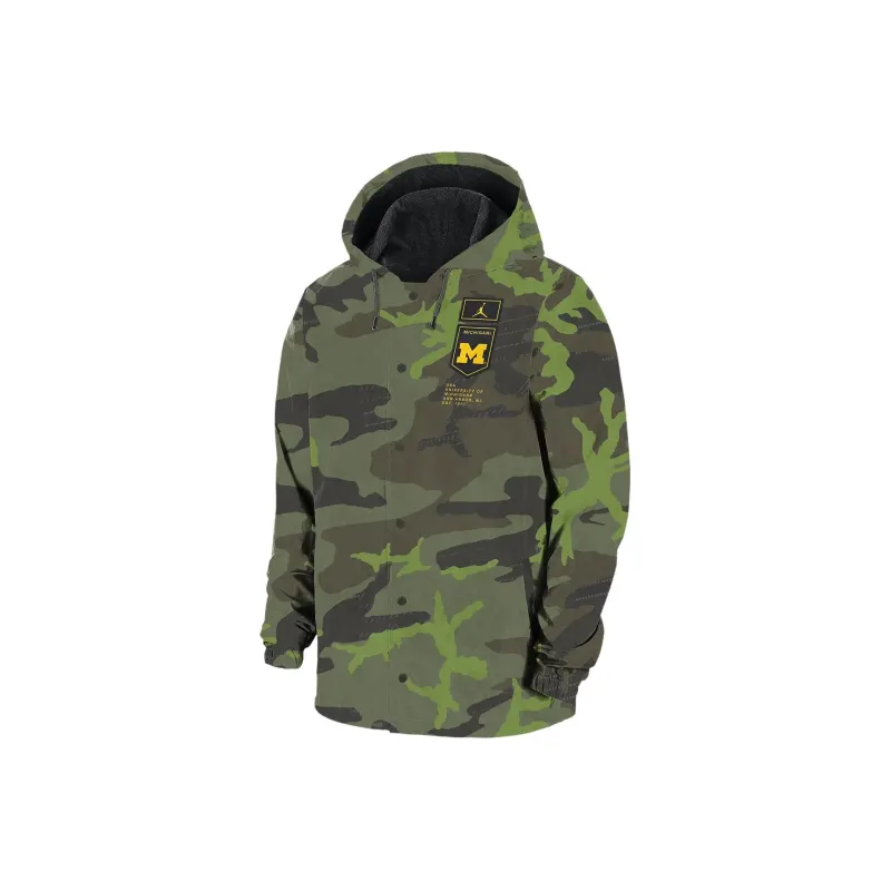 Jordan Air Jordan Jackets Men Olive Green-0