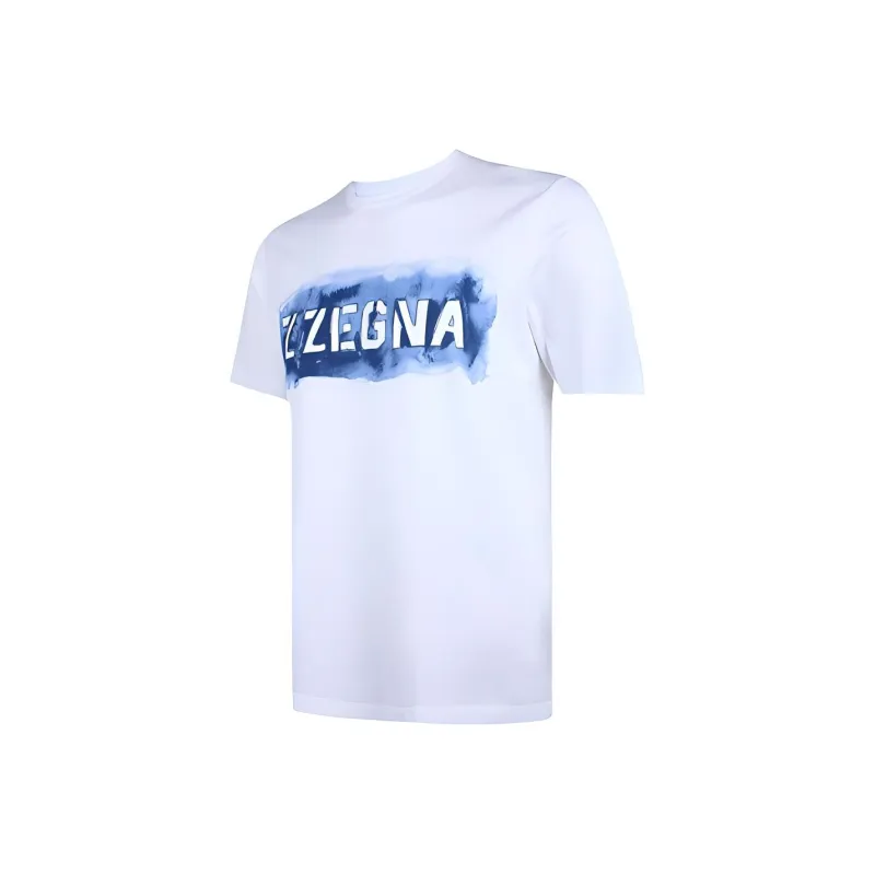 Zzegna T Shirts Men White-2