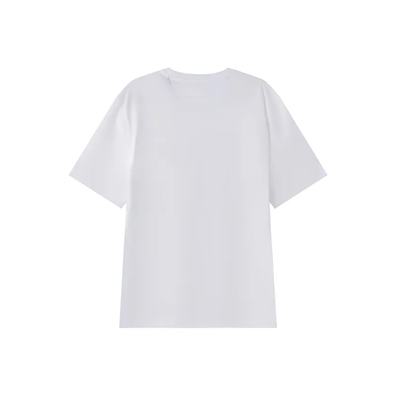 Ermenegildo Zegna Logo Embroidered Crewneck T Shirt-1