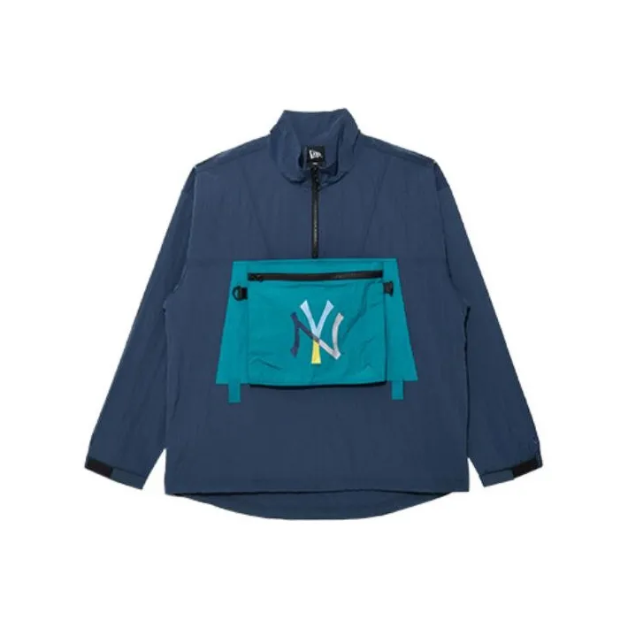 New Era Jackets Unisex Navy Blue-0