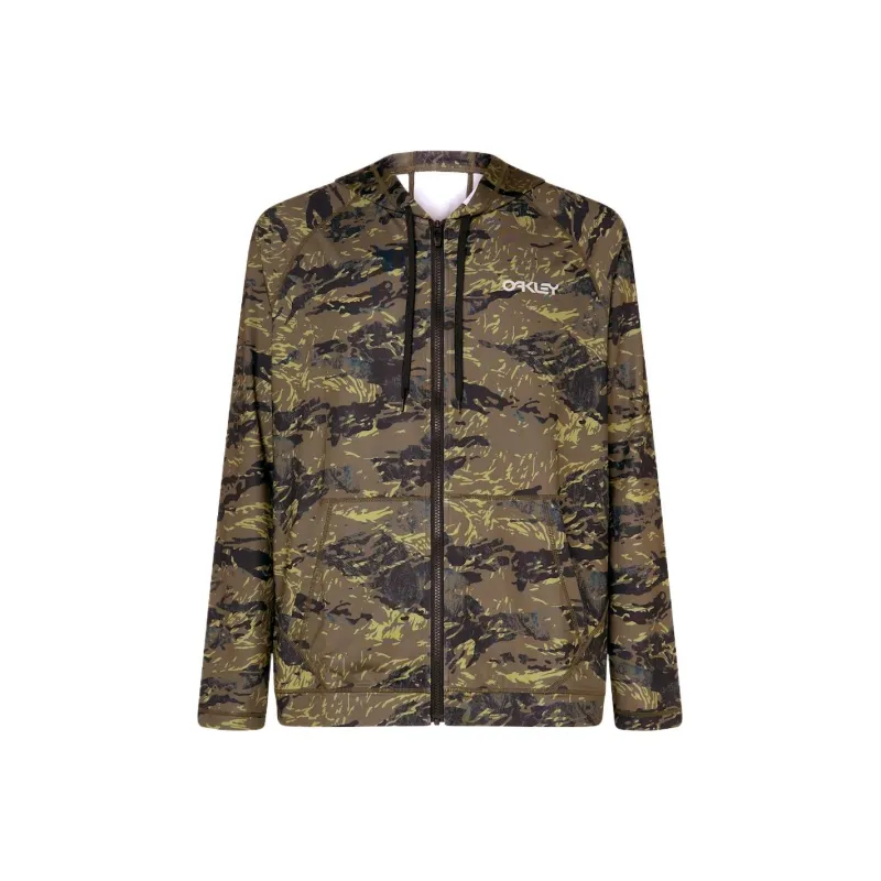 Oakley Sweatshirt Men's Tiger Mountain Camo Colorful Blue-0