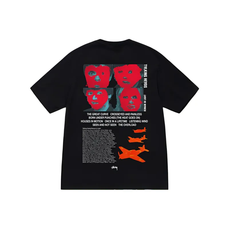 Stussy Talking Heads Remain In Light Tee-0