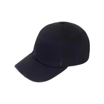 ANN ANDELMAN Cotton Baseball Caps Unisex Black