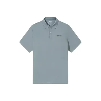 Anta Variety Training Collection Polo Shirt Men's Turquoise Green