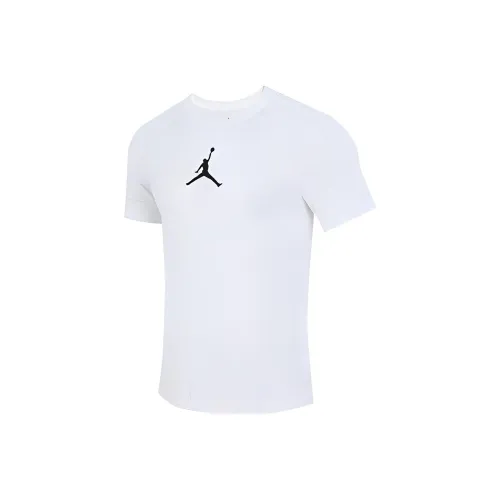 JORDAN AS M J nike DF SS CREW T Shirts Men White