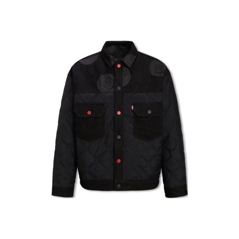 Levis Jackets Men Black-0