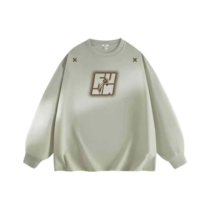 Warrior Huichao Riding The Wind Collection Drop Shoulder Sleeve T Shirt Unisex-17